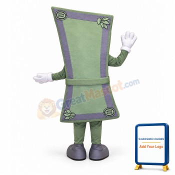 Happy Dollar Bill Mascot Costume