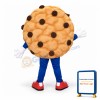 Happy Cookie Mascot Costume