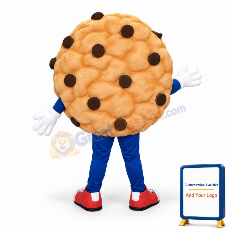 Happy Cookie Mascot Costume