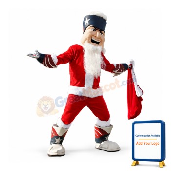 Christmas Patriot Mascot Costume