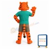 Orange Cat Mascot Costume