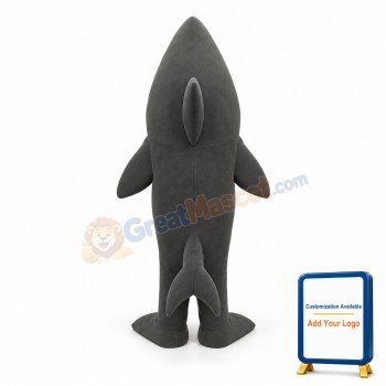 Friendly Shark Mascot Costume