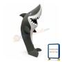 Friendly Shark Mascot Costume