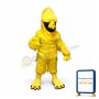 Fierce Yellow Bird Mascot Costume