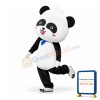 Funny Panda Mascot Costume
