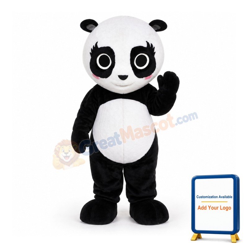 Super Cute Little Panda Mascot Costume
