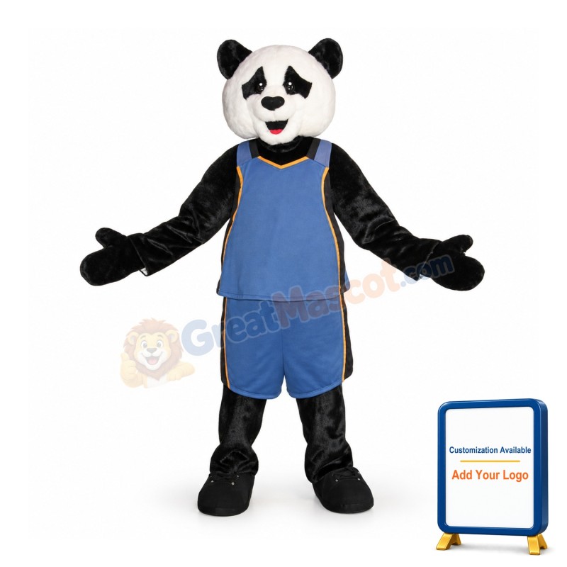 Sport Panda Mascot Costume
