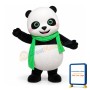 Happy Panda Mascot Costume