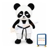 Judo Panda Mascot Costume
