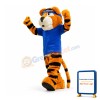 School Sport Tiger Mascot Costume