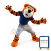 Super Power Sport Tiger Mascot Costume