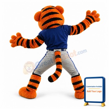 Super Power Sport Tiger Mascot Costume