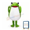 Funny Green Frog Mascot Costume