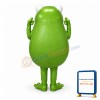Funny Green Frog Mascot Costume