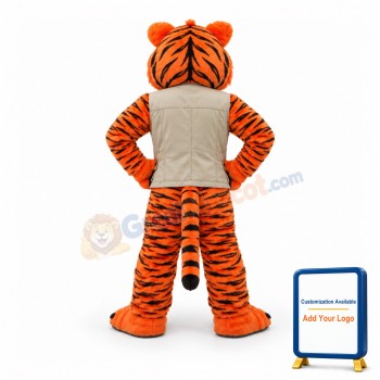 Power Tiger Mascot Costume