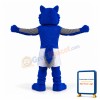 Sport Blue & Grey Wolf Mascot Costume