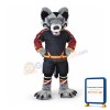 Fierce Wolf Mascot Costume