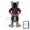Fierce Wolf Mascot Costume
