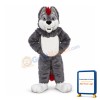 Sport Grey Wolf Mascot Costume