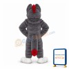 Sport Grey Wolf Mascot Costume