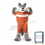 Power Wolf Mascot Costume