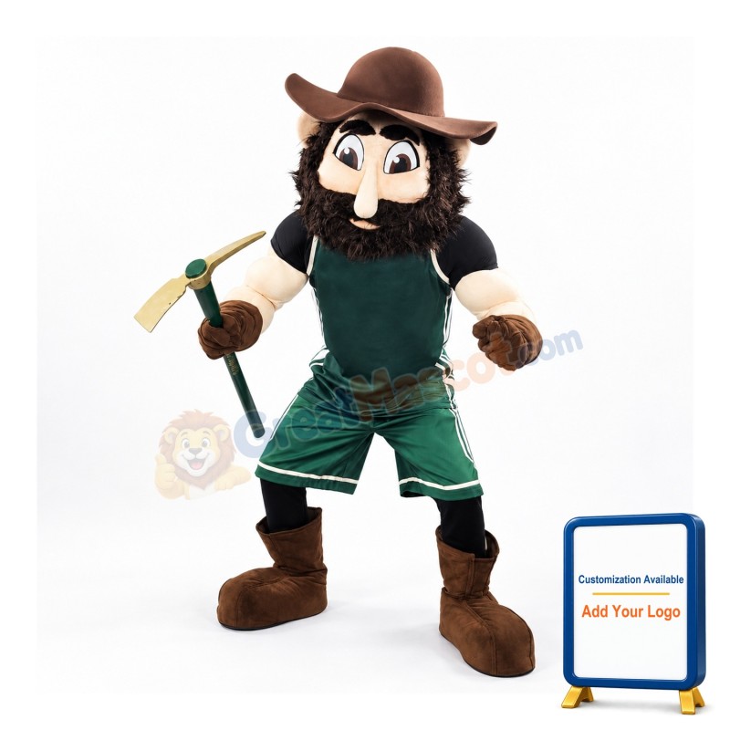Power Miner Mascot Costume