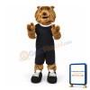 College Friendly Wolf Mascot Costume