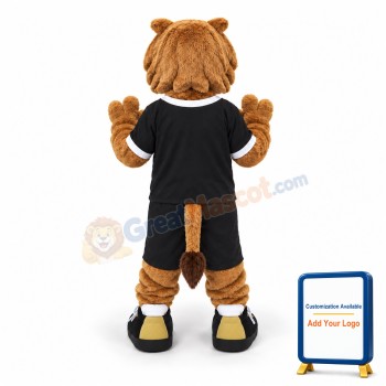 College Friendly Wolf Mascot Costume