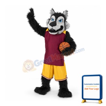 Power Sport Lightweight Wolf Mascot Costume