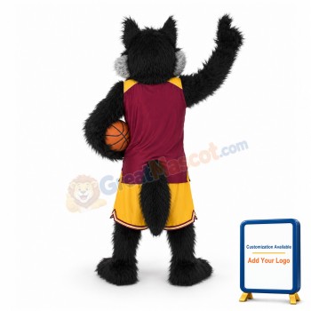 Power Sport Lightweight Wolf Mascot Costume
