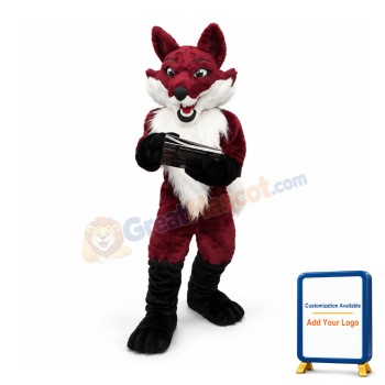 Red Fox Mascot Costume