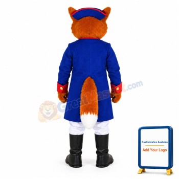 Elegant Fox Mascot Costume