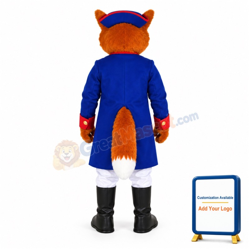 Elegant Fox Mascot Costume