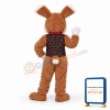 Friendly Easter Bunny Mascot Costume