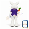 Super Cute Easter Bunny Mascot Costume