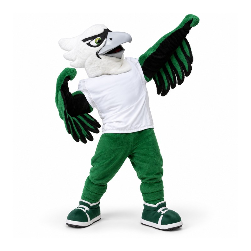 Power College Hawk Mascot Costume