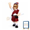 Friendly Highlander Mascot Costume