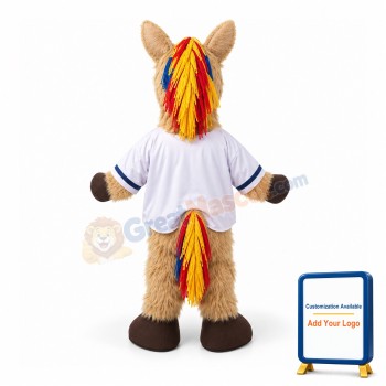 Lightweight Sport Horse Mascot Costume