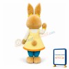 Super Cute Brown Rabbit Mascot Costume