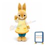 Super Cute Brown Rabbit Mascot Costume