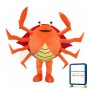 Affordable Crab Mascot Costume