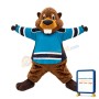 Happy Animal Beaver Mascot Costume