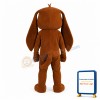 Cute Brown Dog Mascot Costume