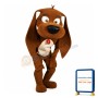 Cute Brown Dog Mascot Costume