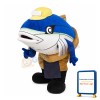 Blue Fish Mascot Costume