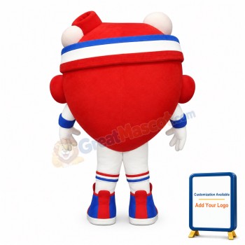 Realistic Heart Mascot Costume