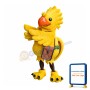 Yellow Parrot Mascot Costume