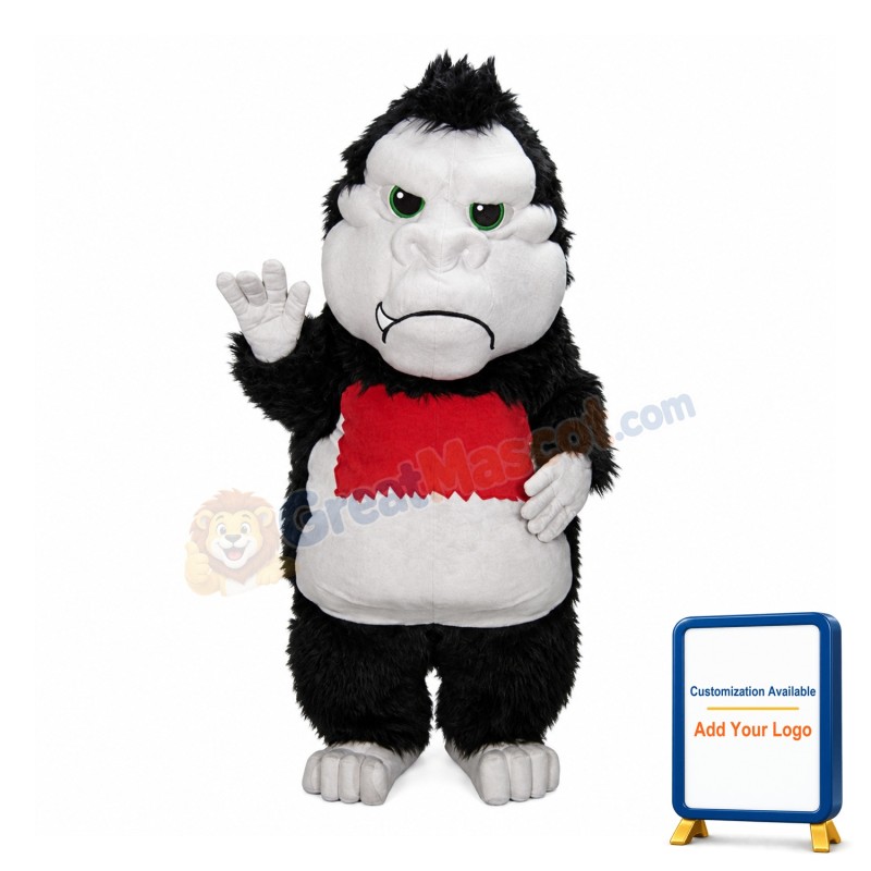 Little Black Gorilla Mascot Costume