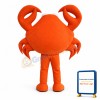 Funny Crab Mascot Costume