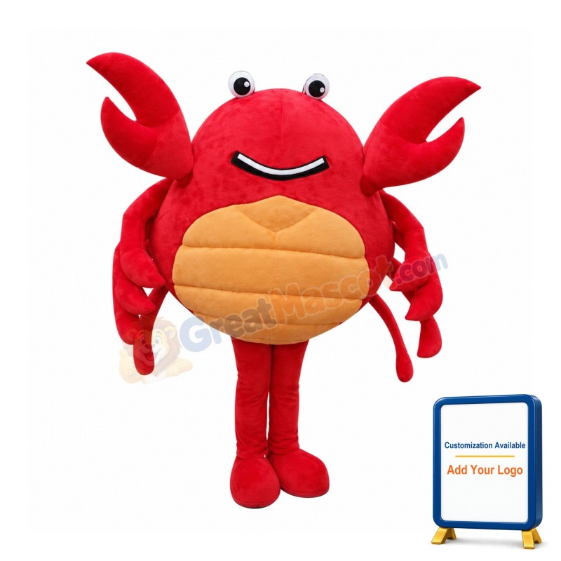 Crab Mascot Costume